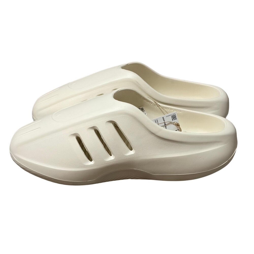 Adidas adiFOM Infinity Mule Slides Off White Mens 12 Womens 13 Store Model NWT